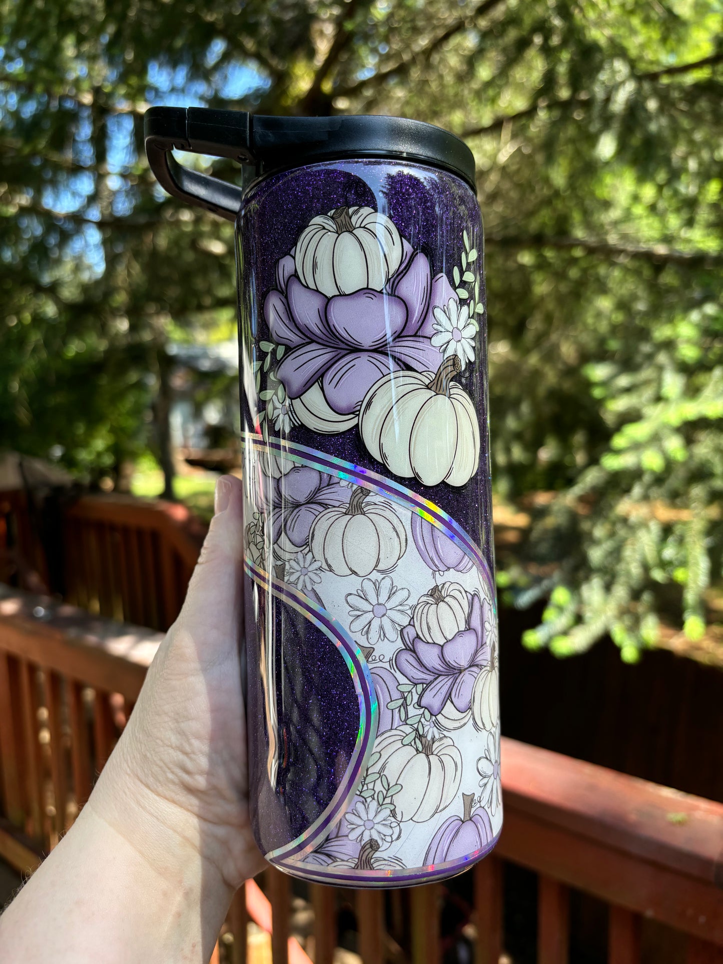 25 ounce Duo Purple Pumpkin