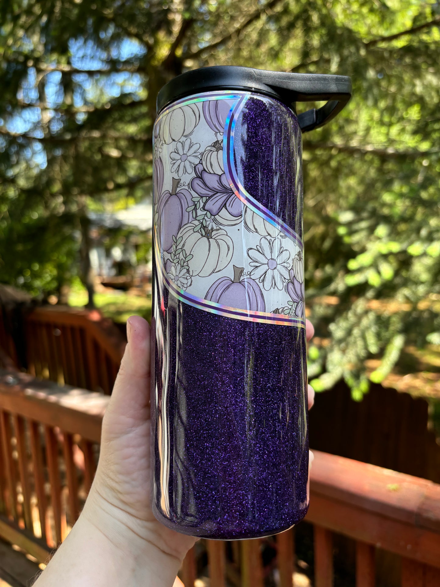 25 ounce Duo Purple Pumpkin