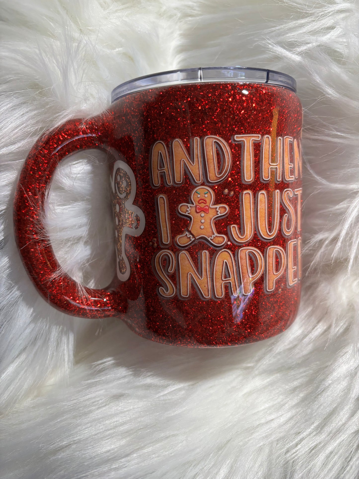 12 oz morning mug Just Snapped Gingerbread
