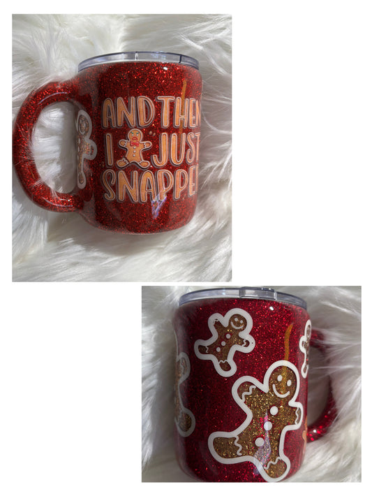 12 oz morning mug Just Snapped Gingerbread