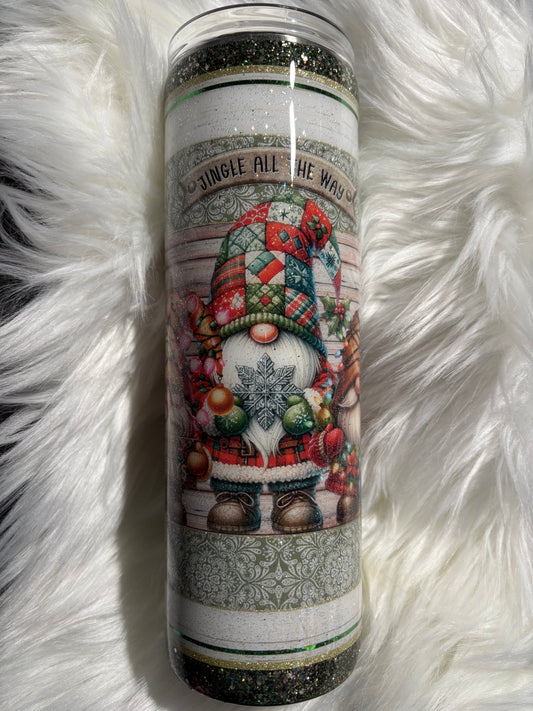 30 ounce Skinny Holiday Gnomes