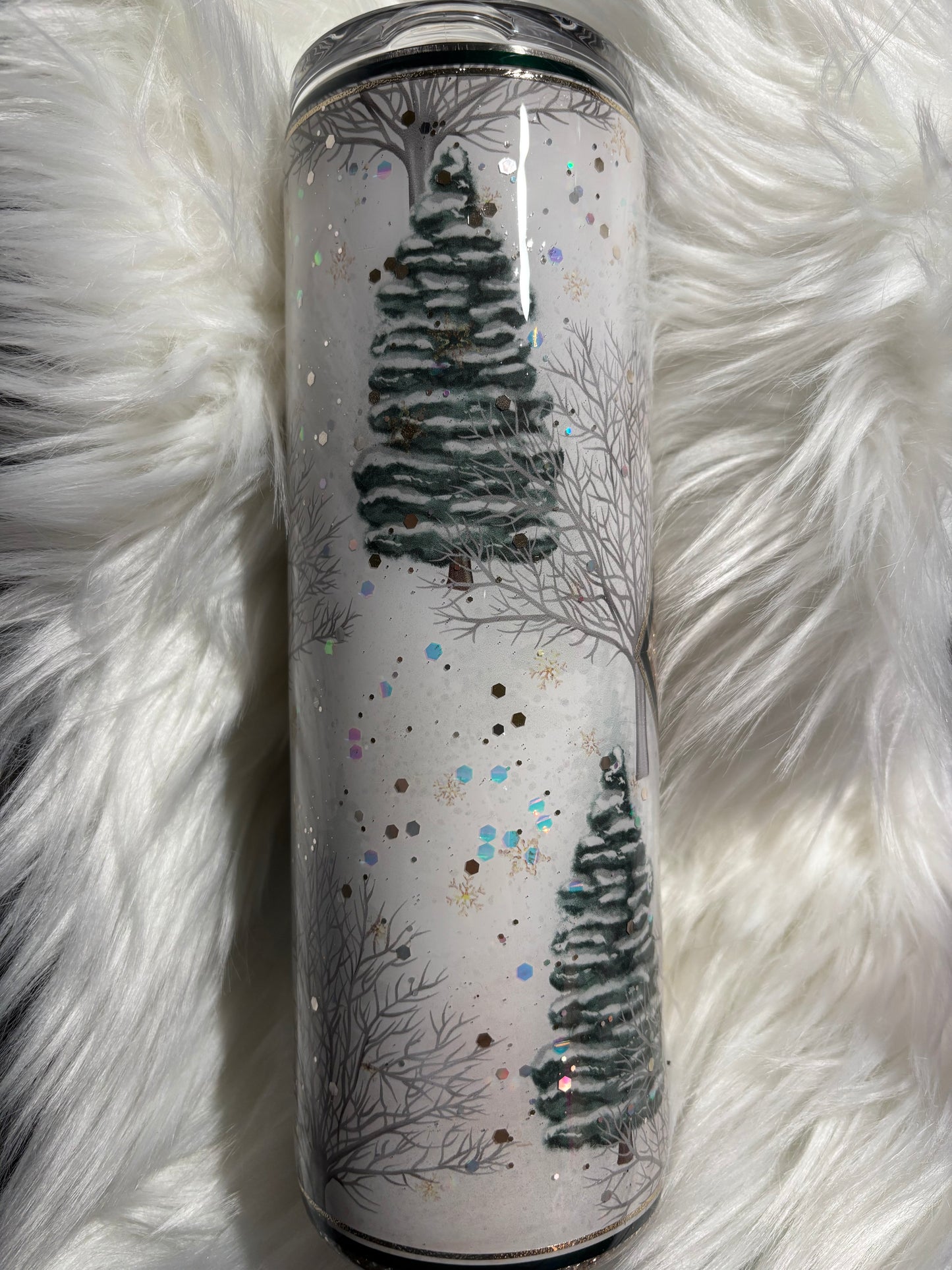 30 ounce Skinny Tree Tops Glisten