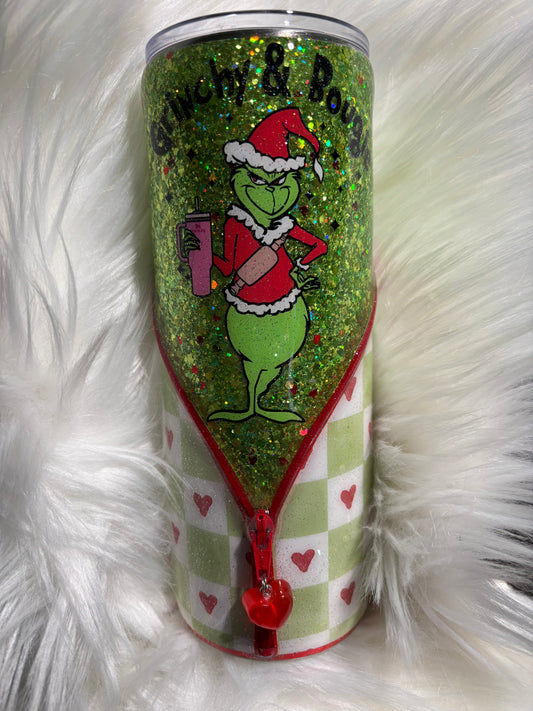 24 ounce Plump Grumpmas Bougie Zipper