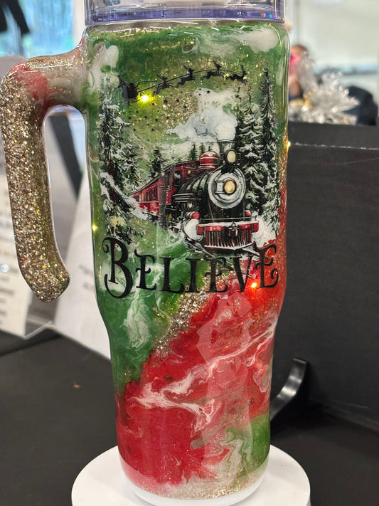 30 ounce Grippy Believe (Lights Up)